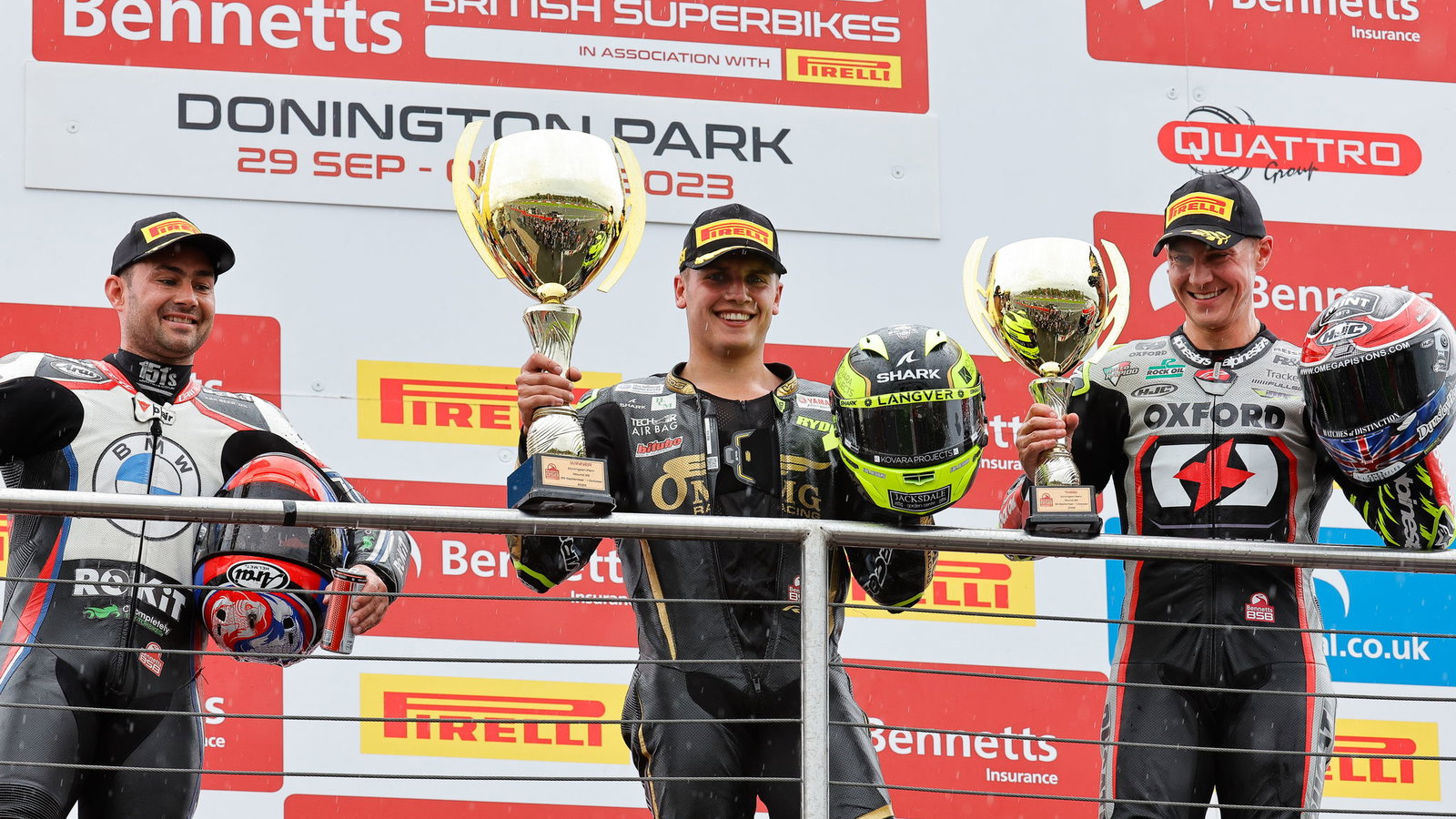 Donington Park, 2023, Podium 2, Ryde, Haslam Iddon, Showdown